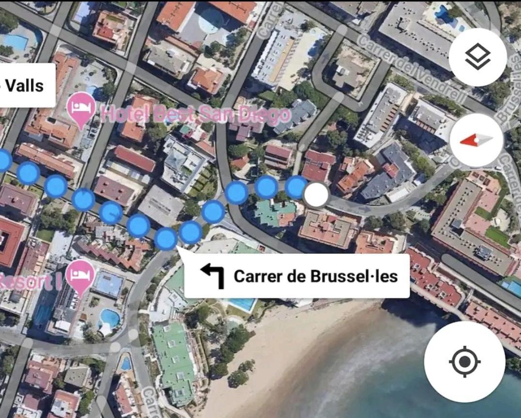 Apartamento Segunda Linea De La Playa Capellan サロウ エクステリア 写真
